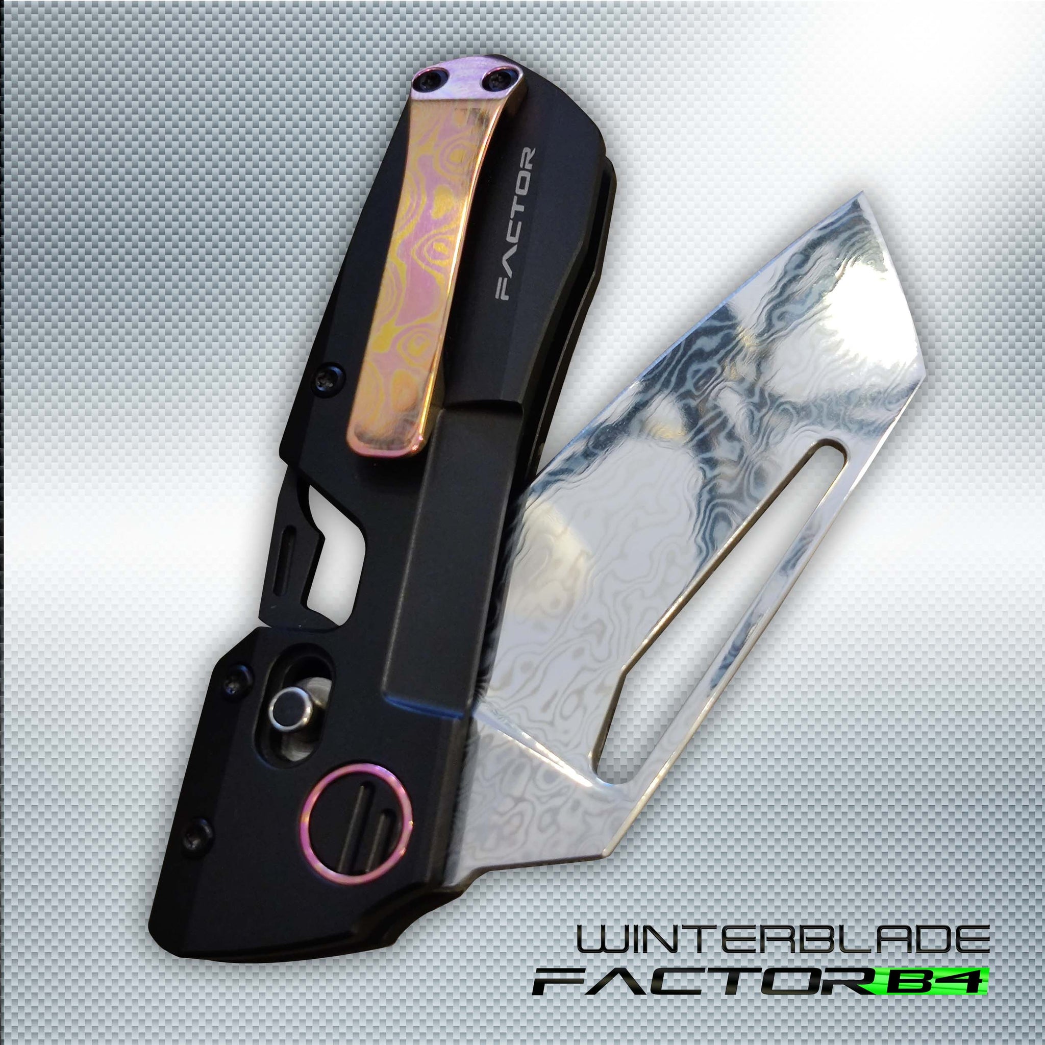 SOLD OUT) ALL-NEW FACTOR B4: BLACK PVD TITANIUM SCALES + SEMI