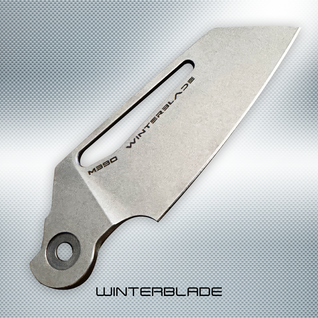 FACTOR B3 STONEWASHED M390 BLADE! Winterblade